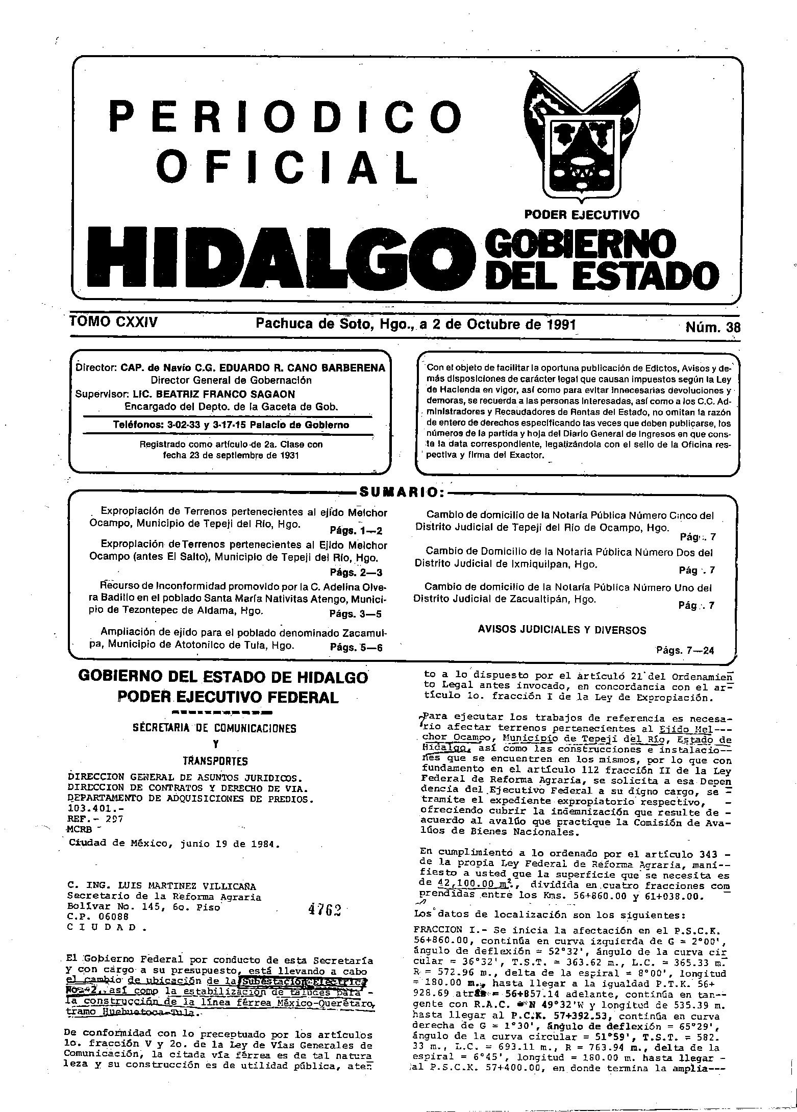 Eventos En Junio 2024 Periódico Oficial Del Estado De Hidalgo 1630