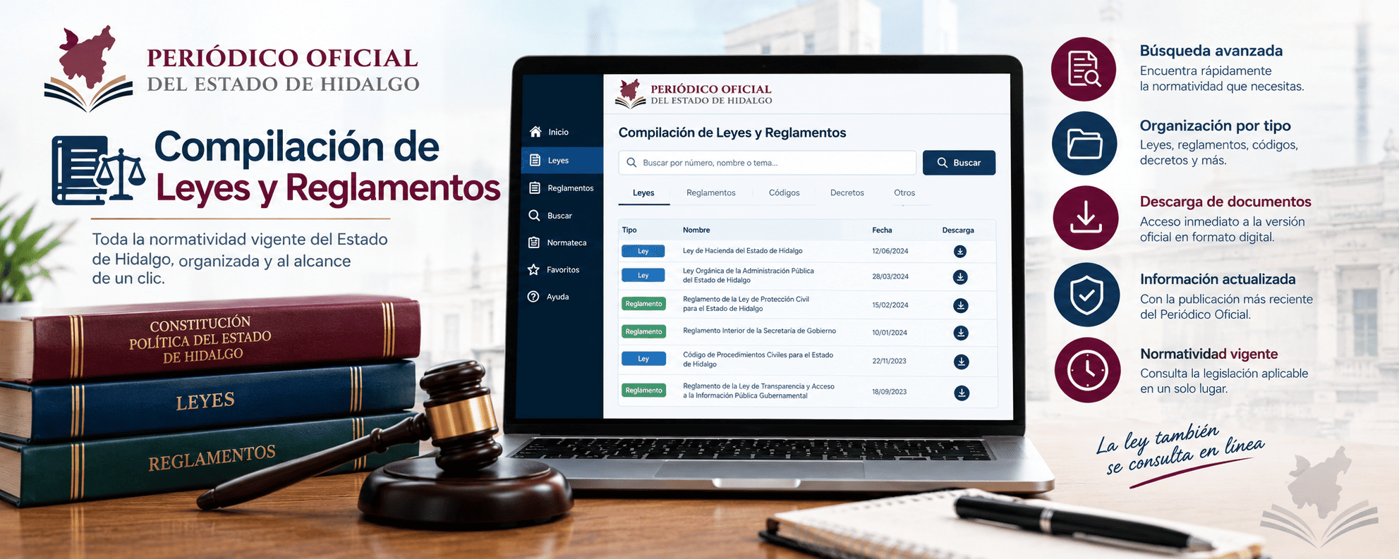 Compilación de Leyes y reglamentos